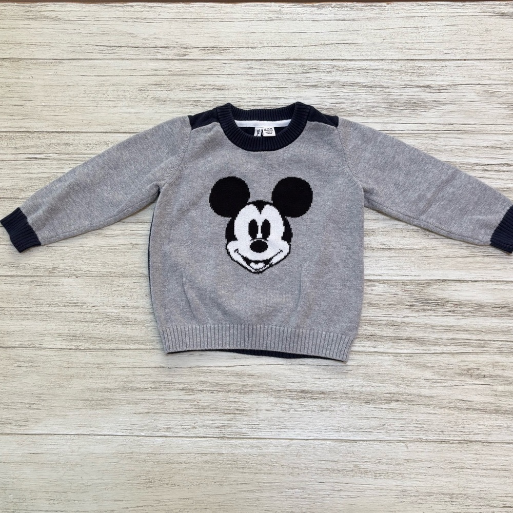 18-24 Months Janie and Jack Mickey Mouse Sweater
